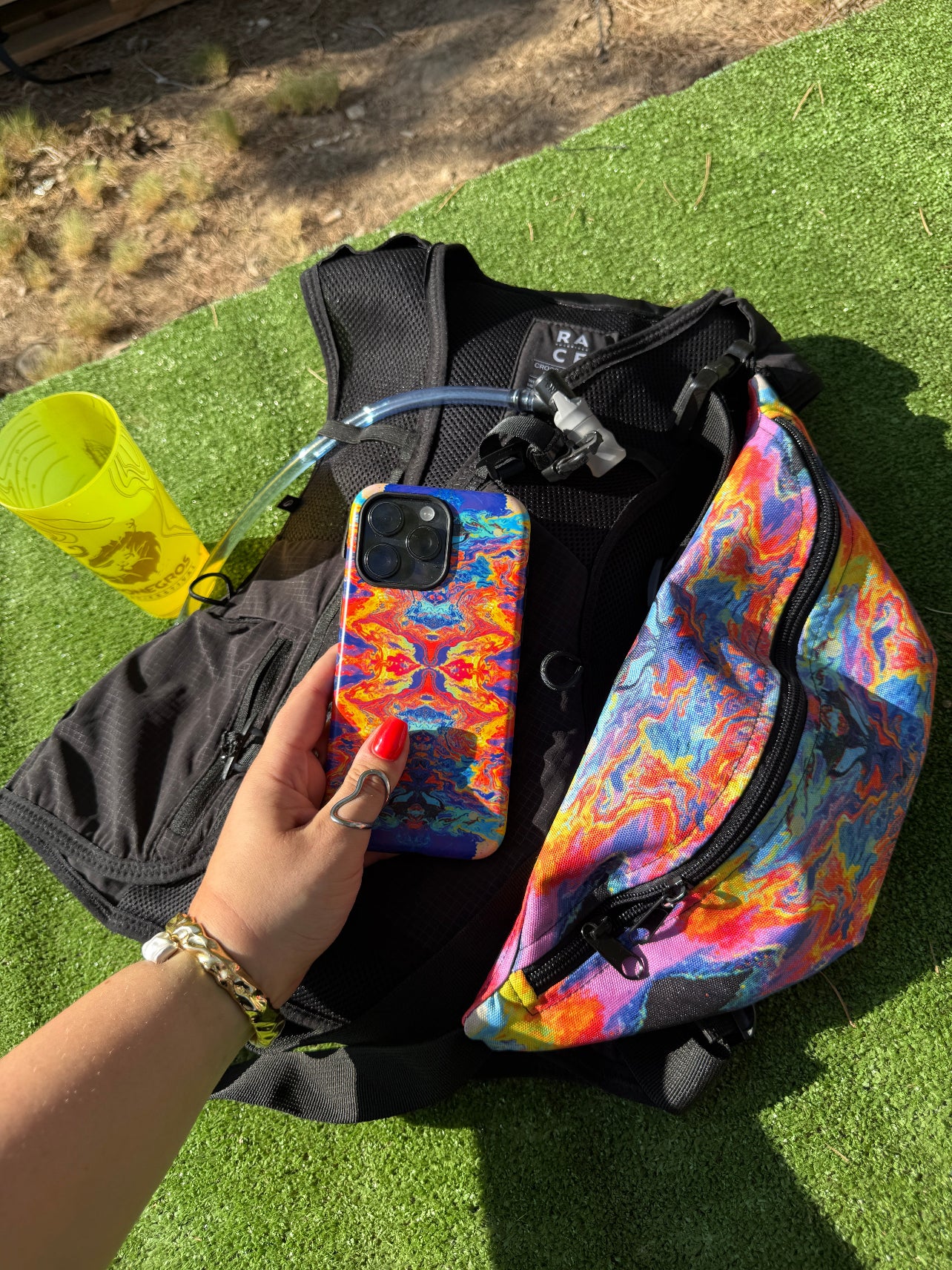 Chromadelic Flow V2 – iPhone Case