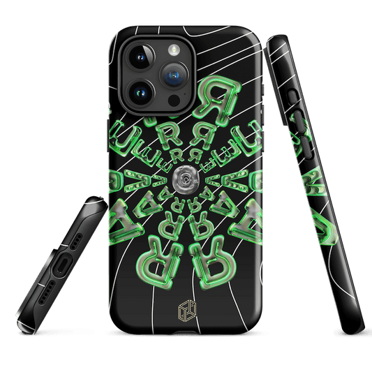 RAVER shield case iPhone 15 Pro Max TPU shockproof festival phone protection