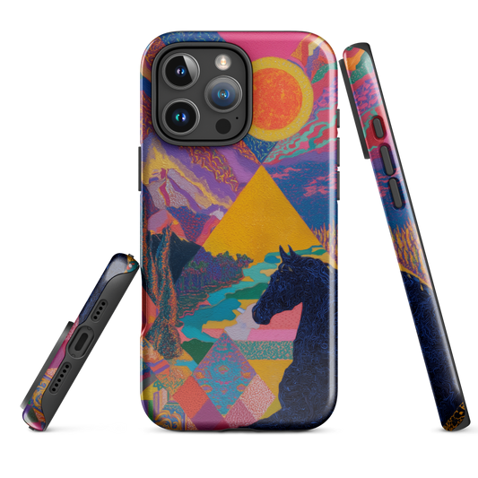 Cosmic Rider iPhone Case