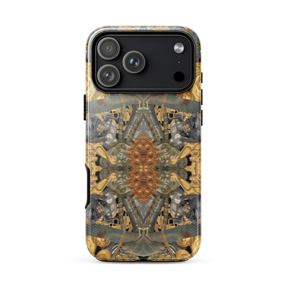 Phone case with ancient Persia geometric pattern from Achaemenid Era