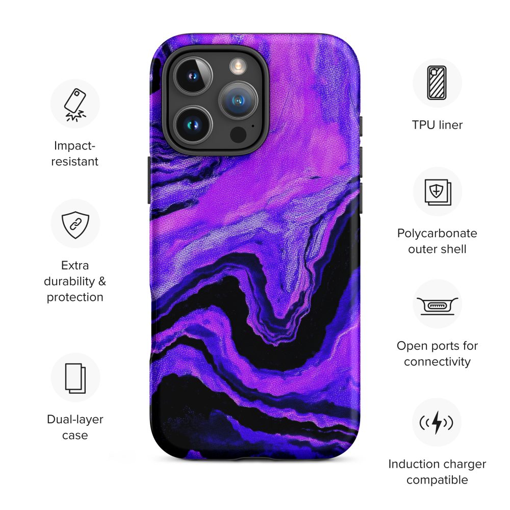 Amethyst Drift - iPhone Case - Shield
