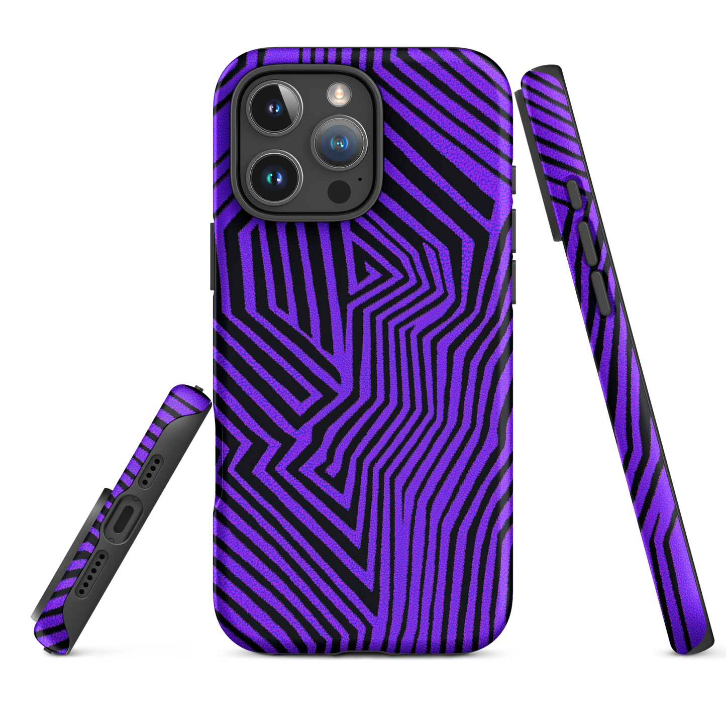 Amethyst Maze - iPhone Case