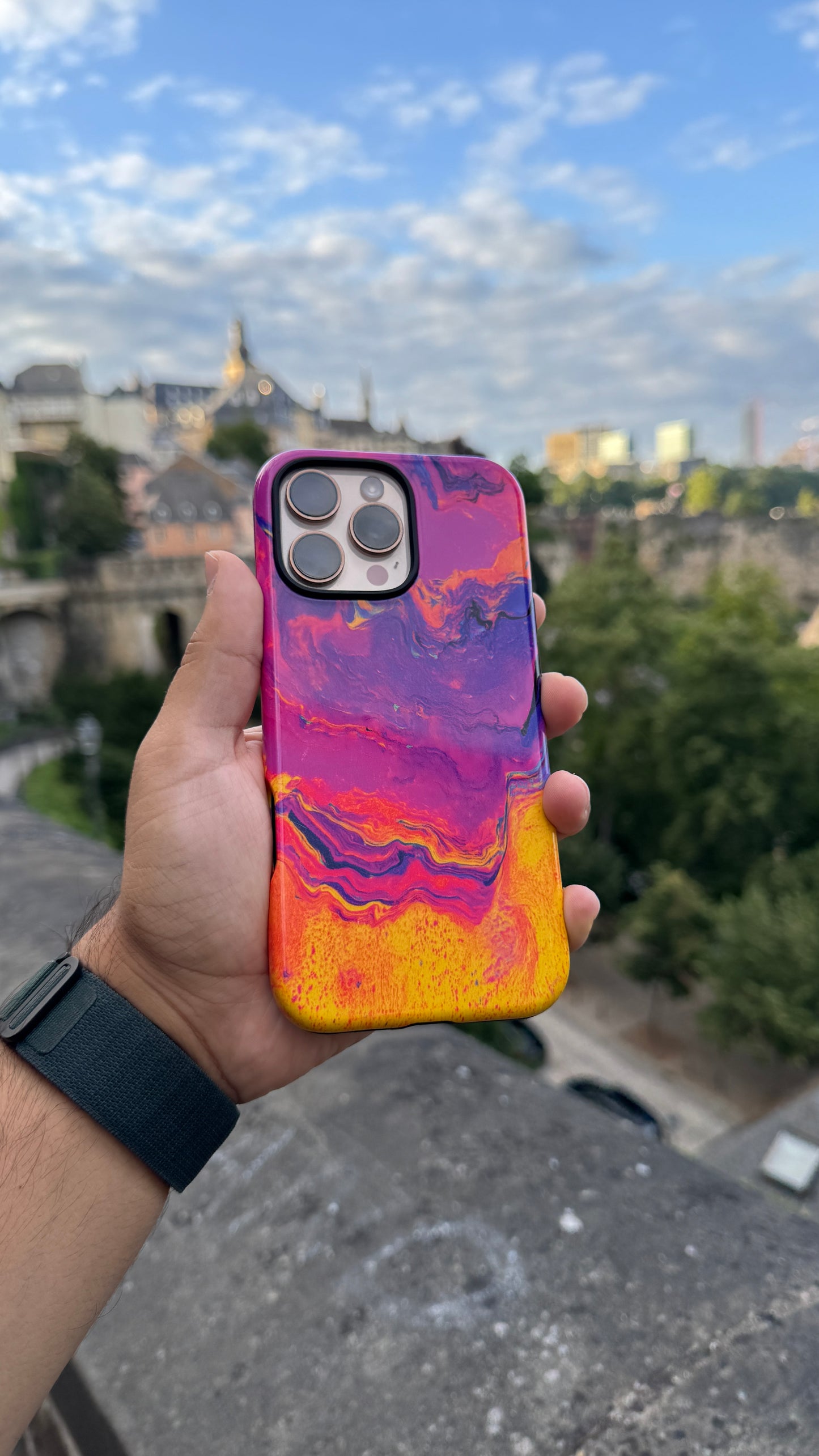 Solar Bloom - Shield - iPhone Case
