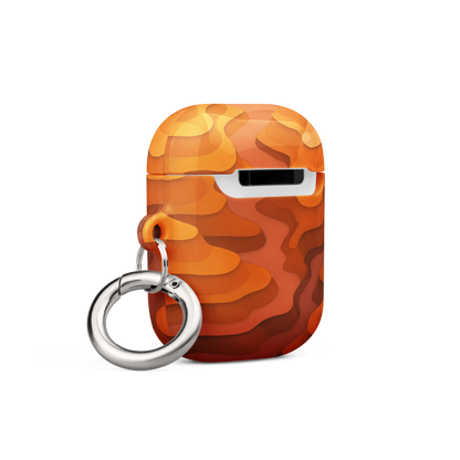 Temple Dune AirPods Gen 1 case left back angle temple design protective cover