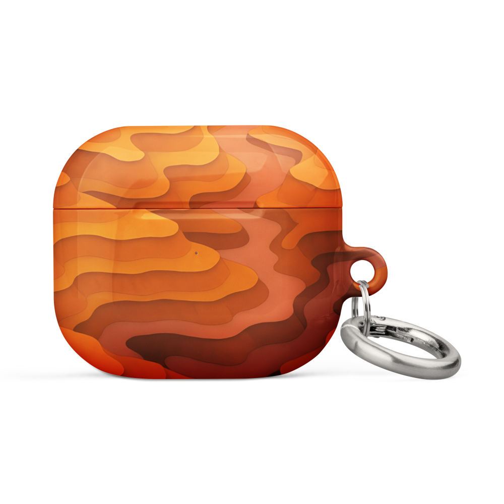 Temple Dune AirPods Gen 3 case front view impact-absorbing protective cover