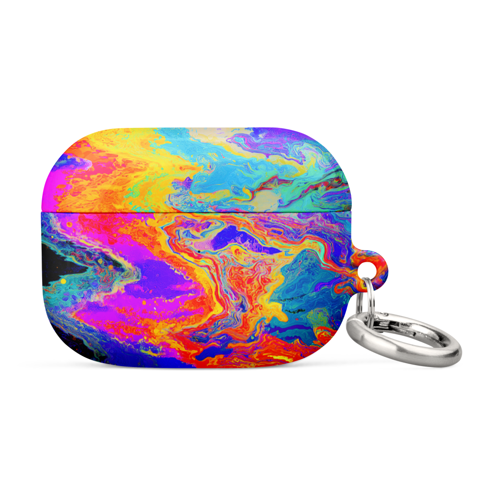 Chromadelic Flow AirPods Pro Gen 1 case vibrant design front