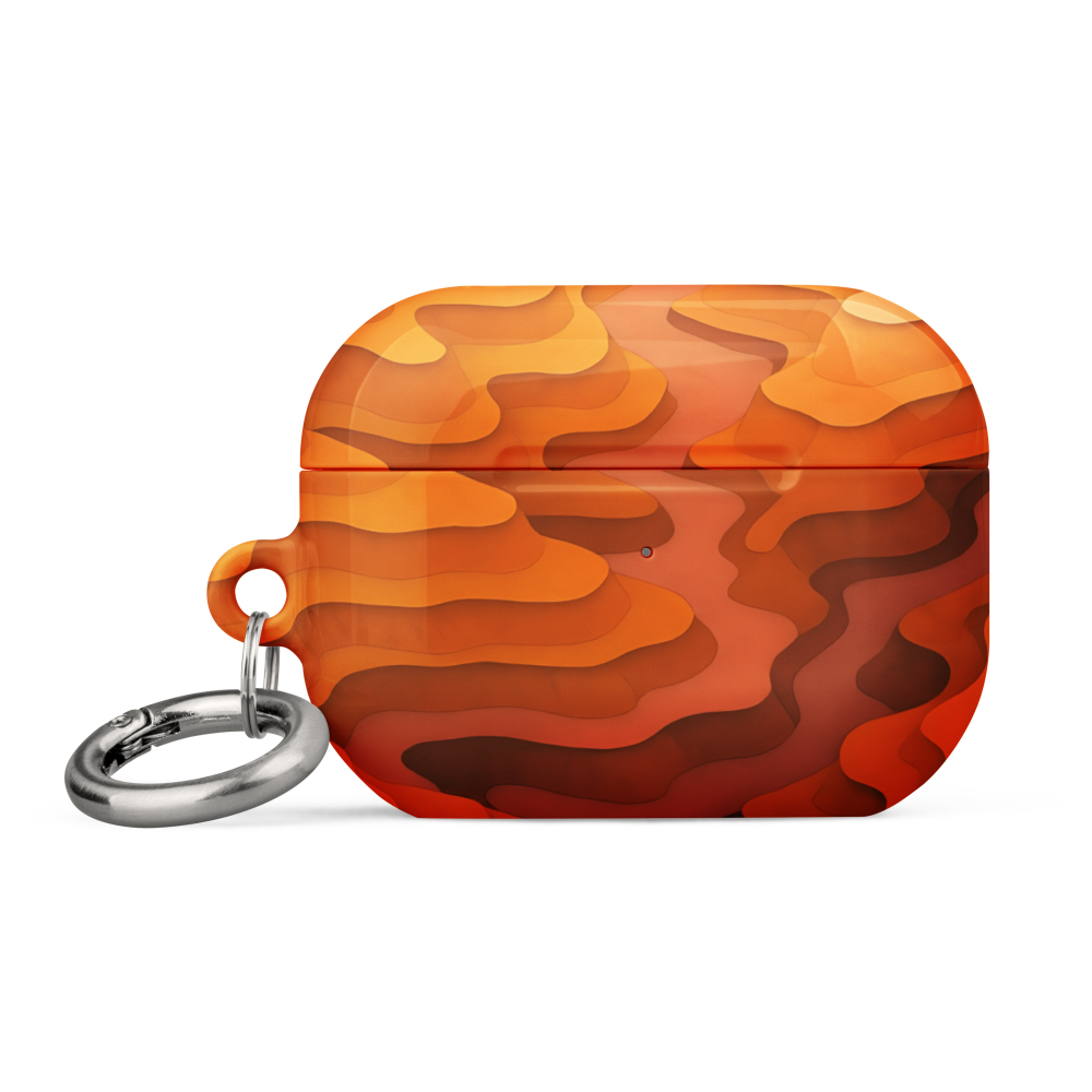 Temple Dune AirPods Pro Gen 2 case front view impact-absorbing protective cover