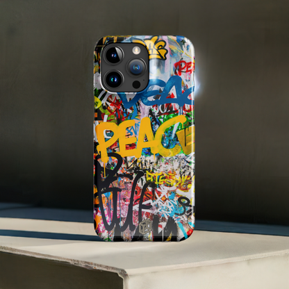 We Want Peace - iPhone Case