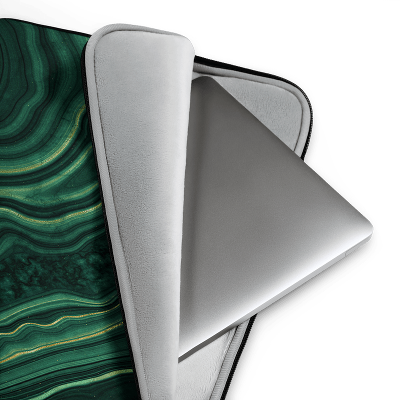 Emerald Mines MacBook Sleeve