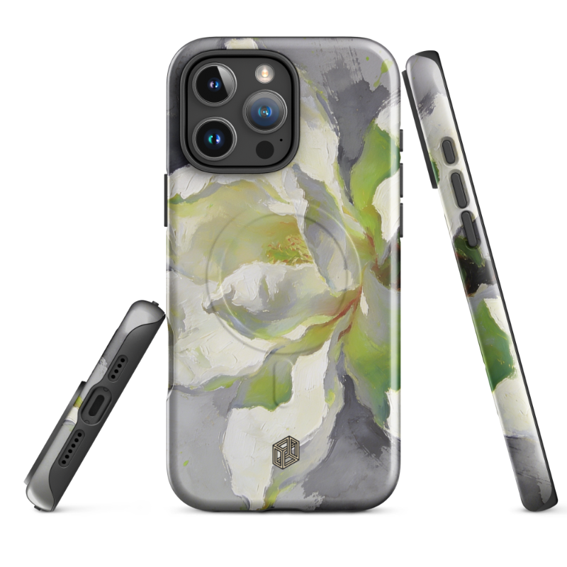 Sage Magnolia - MagSafe iPhone Case
