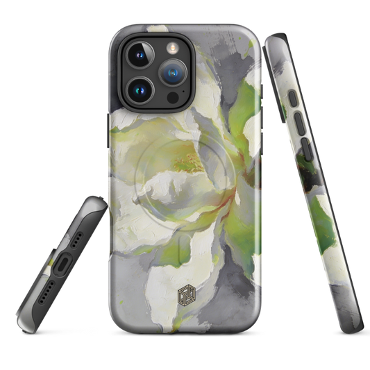 Sage Magnolia - MagSafe iPhone Case