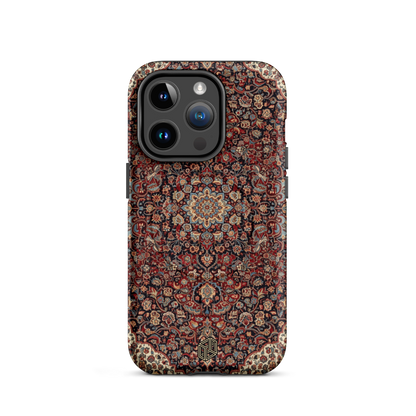 Persian Rug MagSafe iPhone 14 Pro case oriental carpet design wireless charging compatible