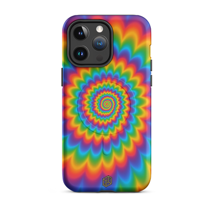Case Temple Prismatic Spiral MagSafe iPhone 14 Pro Max case front