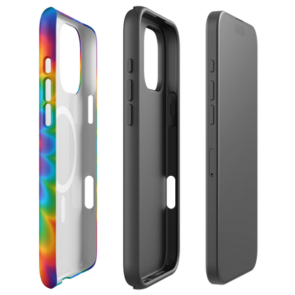 Case Temple Prismatic Spiral iPhone 16 Pro Max MagSafe case front