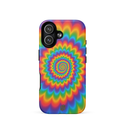Case Temple Prismatic Spiral MagSafe iPhone 17 case front view