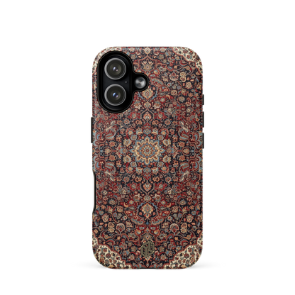 Persian Rug MagSafe iPhone 17 case vintage oriental carpet mandala shockproof Case Temple