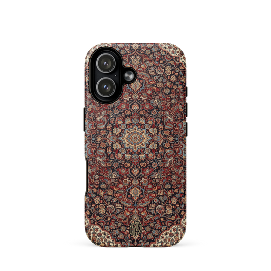 Persian Rug MagSafe iPhone 17 case vintage oriental carpet mandala shockproof Case Temple