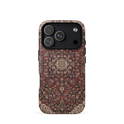 Persian Rug MagSafe iPhone 17 Pro case oriental carpet design shockproof TPU protective cover