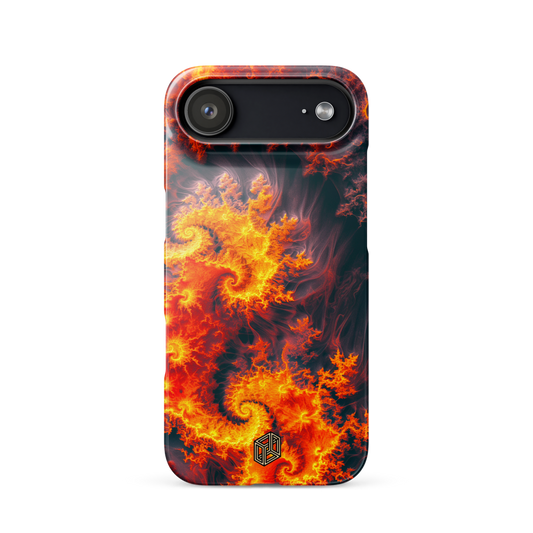 iPhone case with fractal design