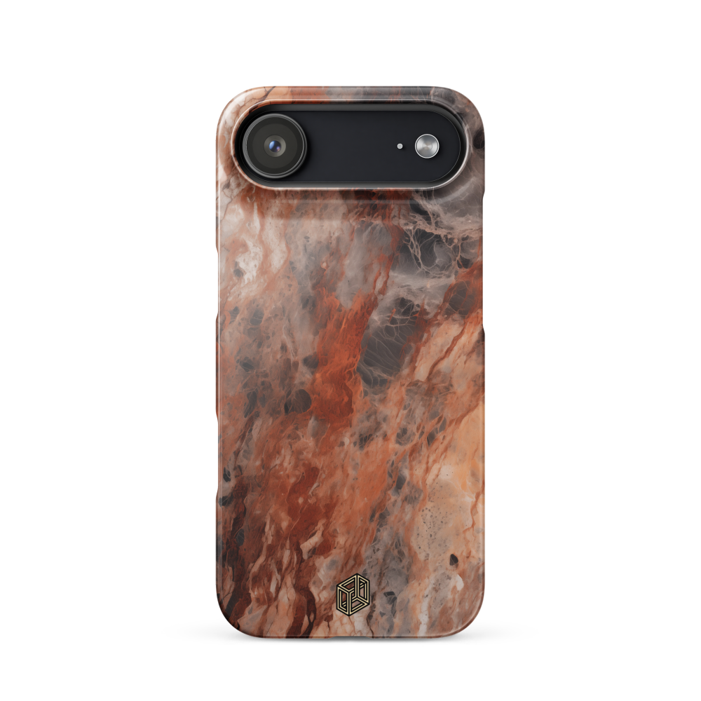 Marble-patterned iPhone case by Case Temple
