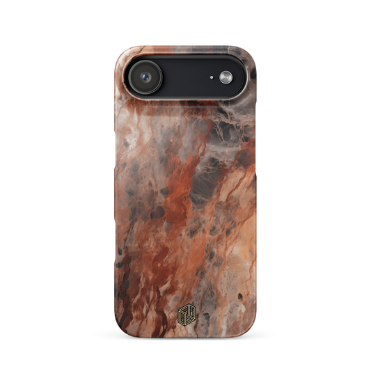Marble-patterned iPhone case by Case Temple