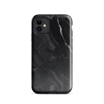 Black Marquina - iPhone Case - Shield