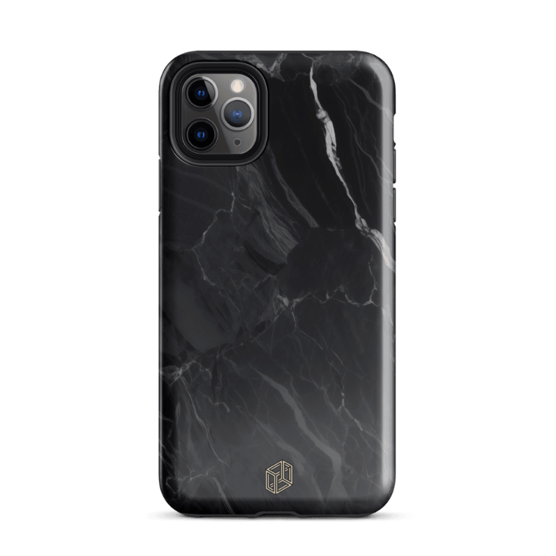 Black Marquina - iPhone Case - Shield