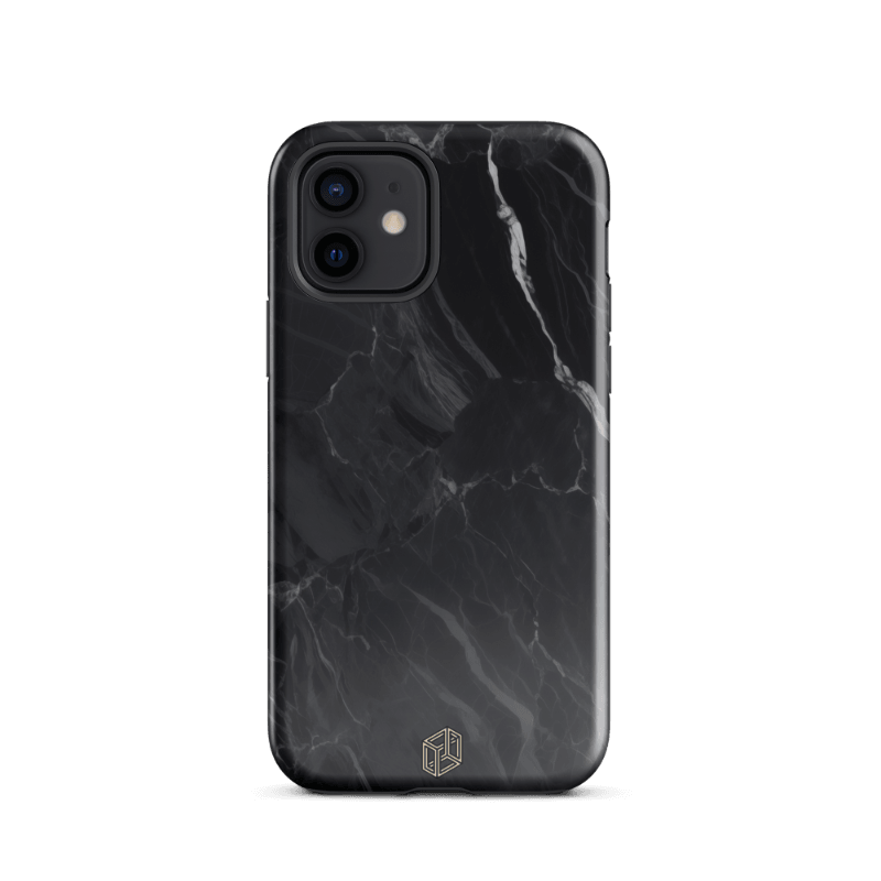 Black Marquina - iPhone Case - Shield