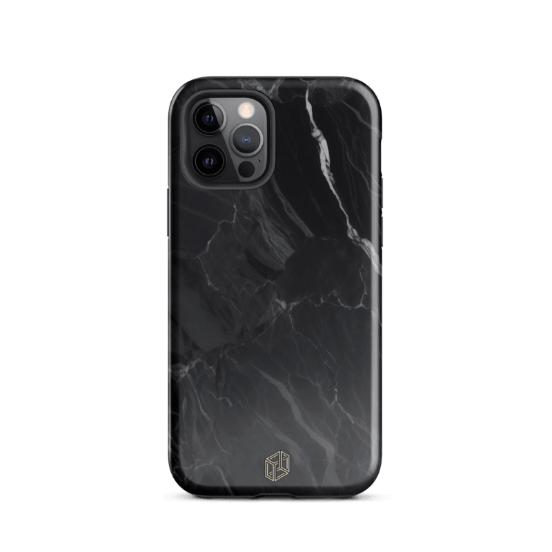 Black Marquina - iPhone Case - Shield