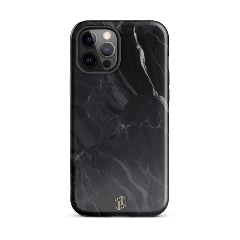 Black Marquina - iPhone Case - Shield