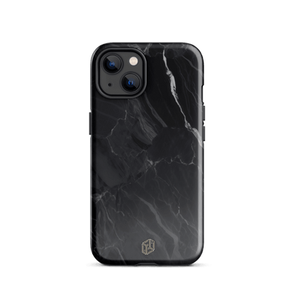 Black Marquina - iPhone Case - Shield