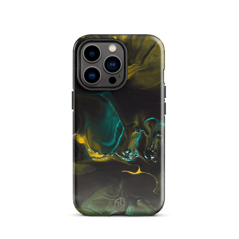 Obsidian Flow - iPhone Case - Shield