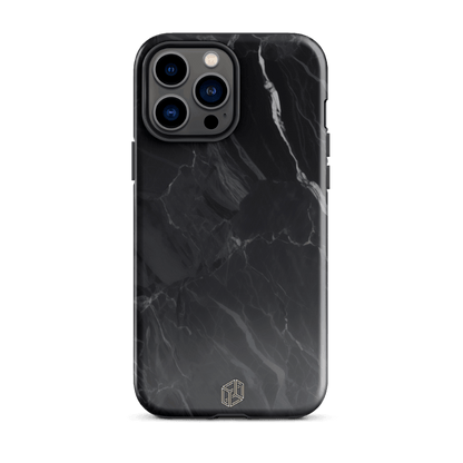 Black Marquina - iPhone Case - Shield