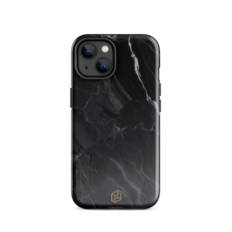 Black Marquina - iPhone Case - Shield