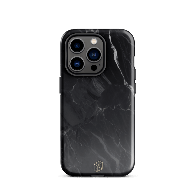 Black Marquina - iPhone Case - Shield