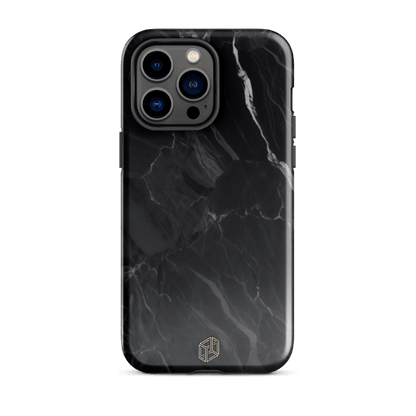 Black Marquina - iPhone Case - Shield