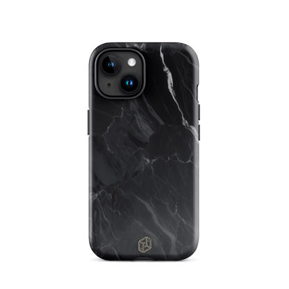 Black Marquina - iPhone Case - Shield