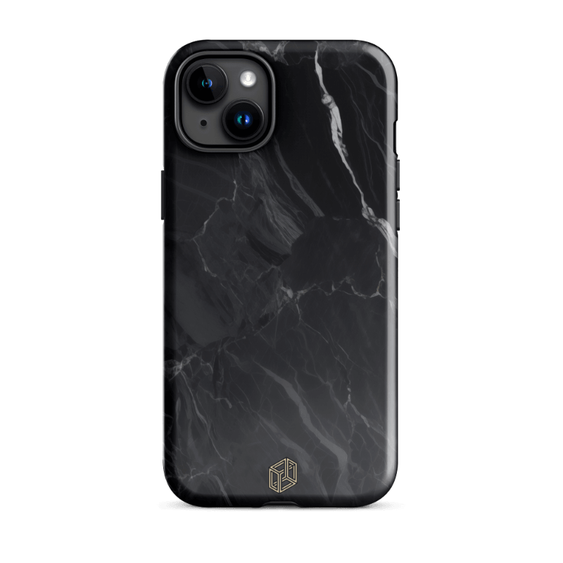 Black Marquina - iPhone Case - Shield