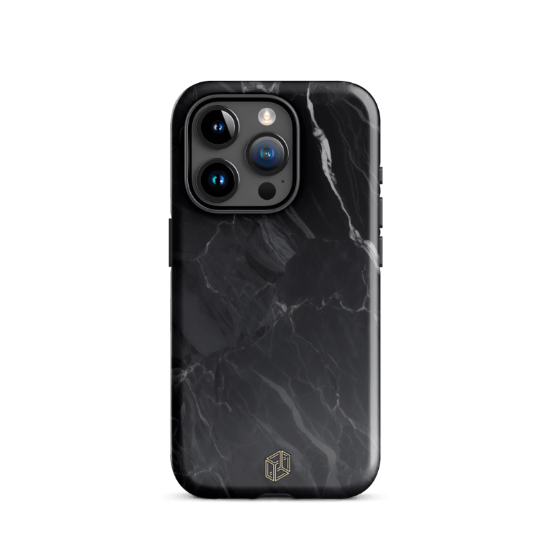 Black Marquina - iPhone Case - Shield