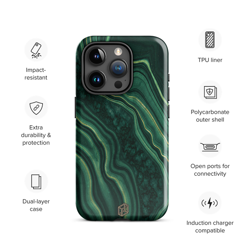 Emerald Mines - iPhone Case - Shield