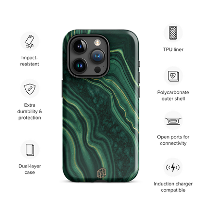 Emerald Mines - iPhone Case - Shield