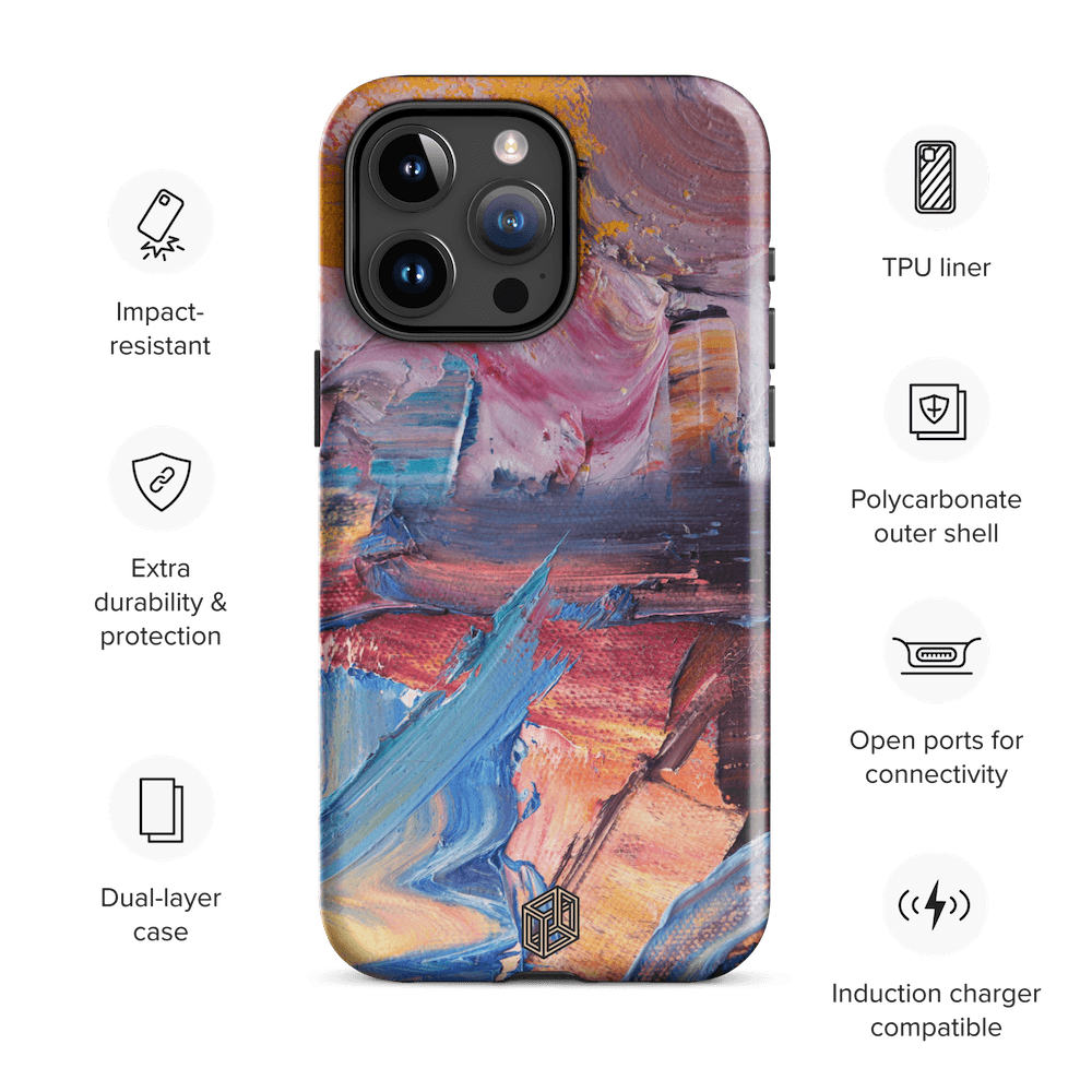 Palette Pulse -  iPhone Case - Shield