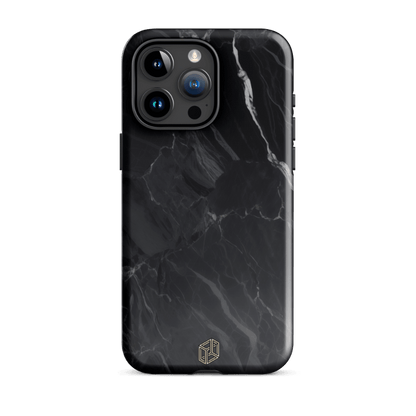 Black Marquina - iPhone Case - Shield