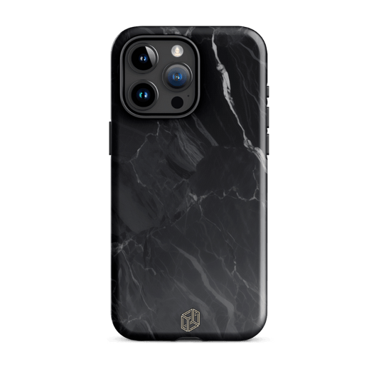 Black Marquina - iPhone Case - Shield