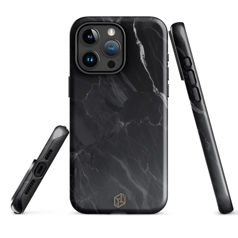 Black Marquina - iPhone Case - Shield