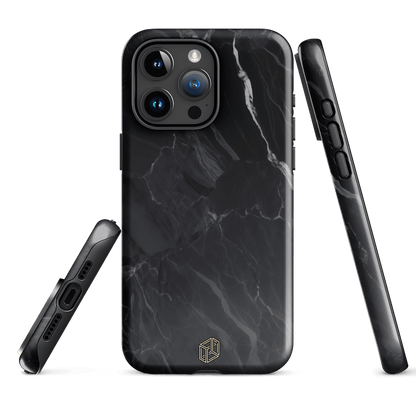 Black Marquina - iPhone Case - Shield