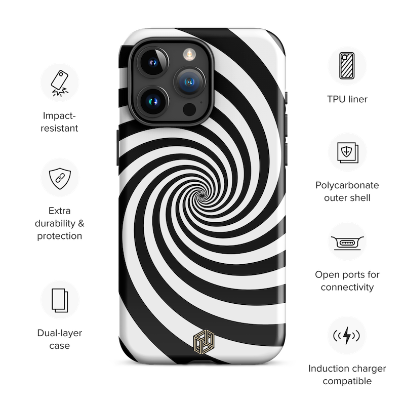 Eternal Vortex V1 - Funda iPhone - Dura