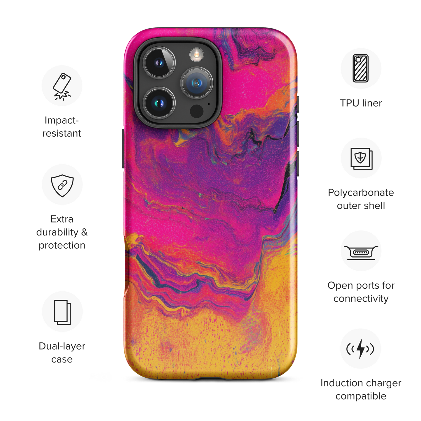Solar Bloom - Shield - iPhone Case