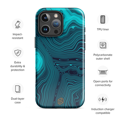 Cyber ​​Layer - iPhone Hülle - Schild