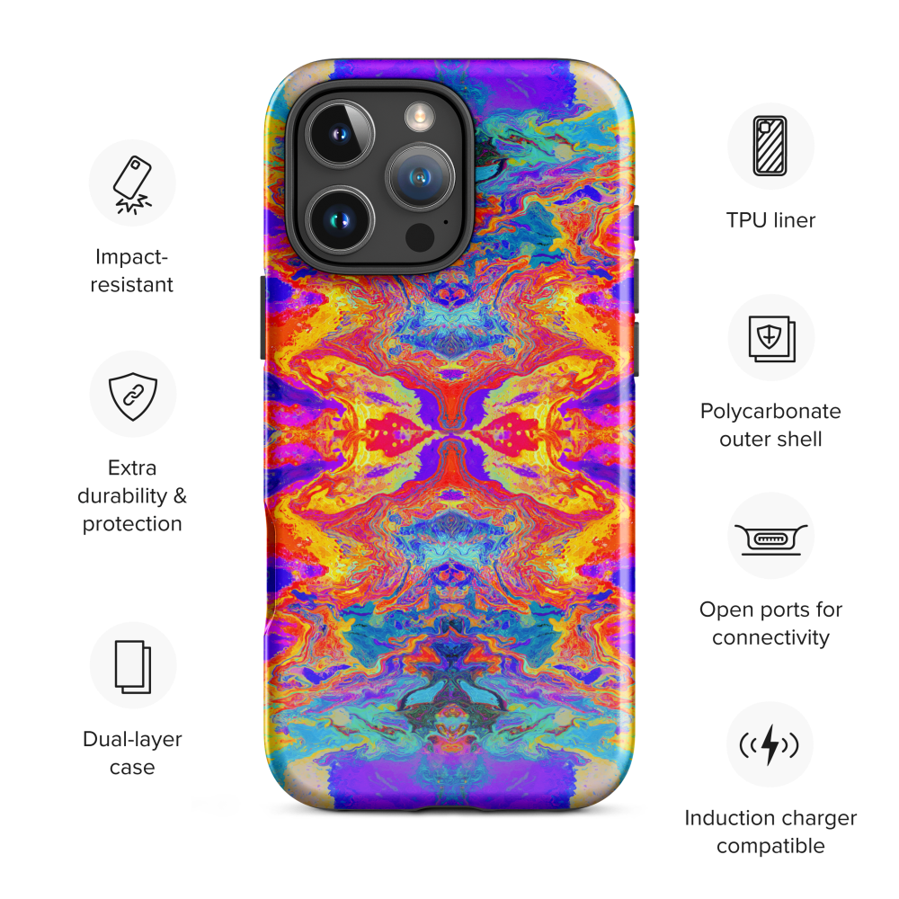 Chromadelic Flow V2 – iPhone Case
